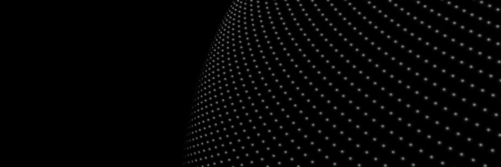 Dark sphere made of dot particles